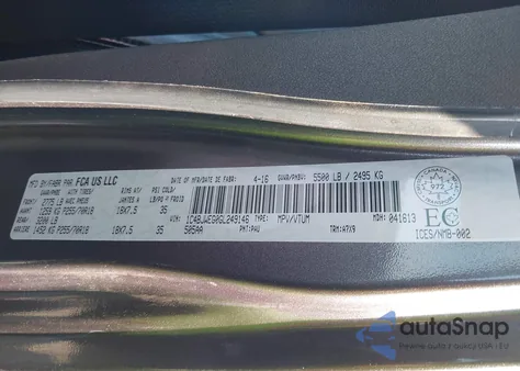 2016 Jeep Wrangler Unlimited Sahara из США, поврежденный, VIN 1C4BJWEG0GL249146